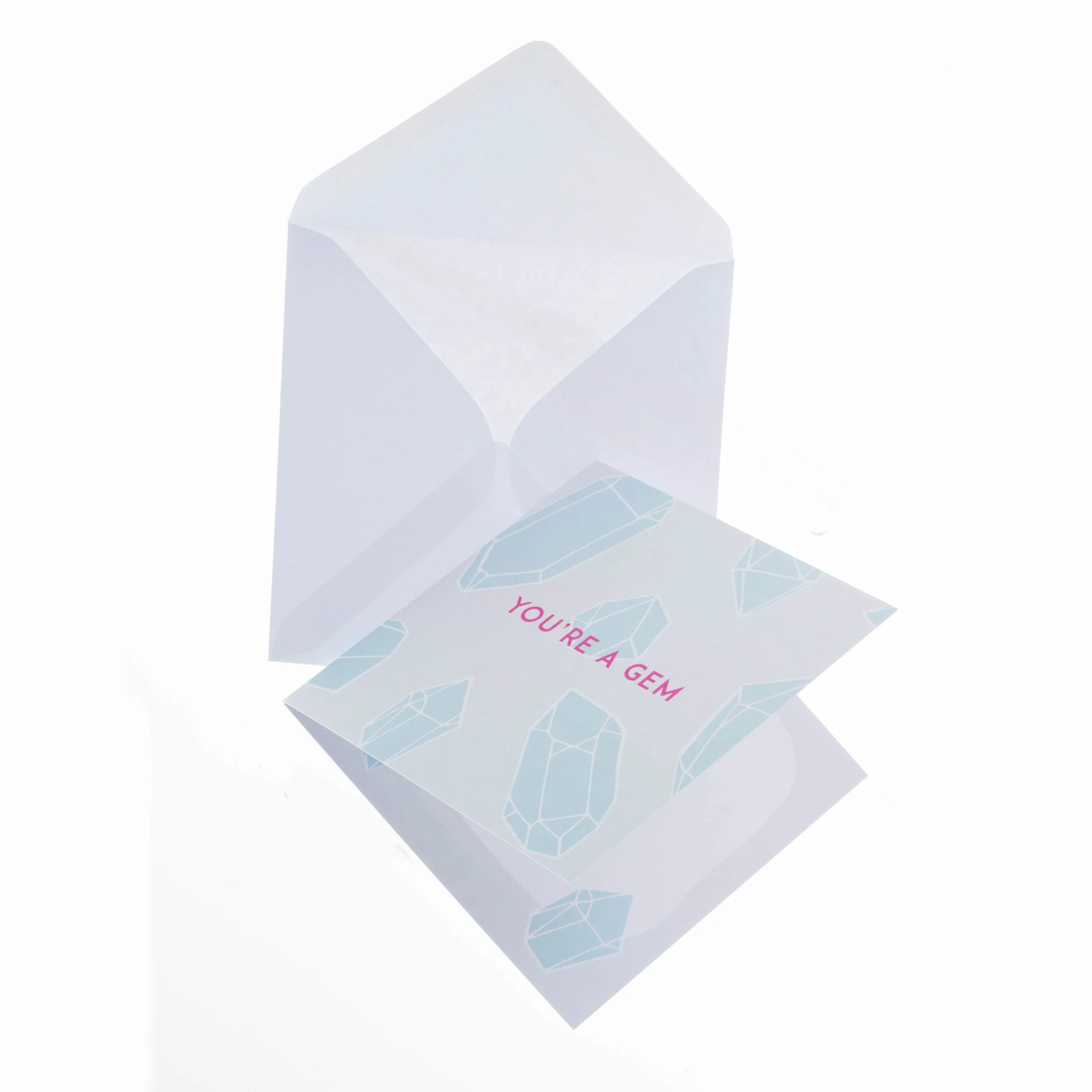 Geometric Pastel Greetings Card