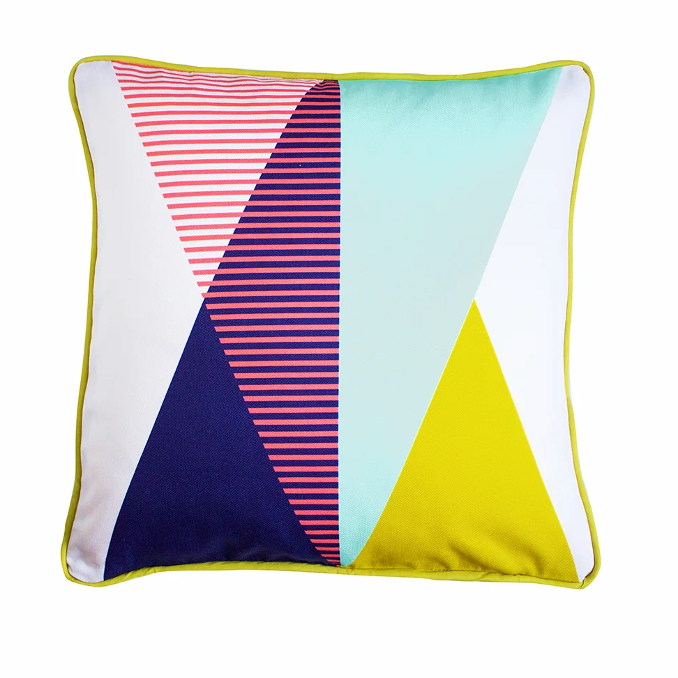 Colour Block Cushion