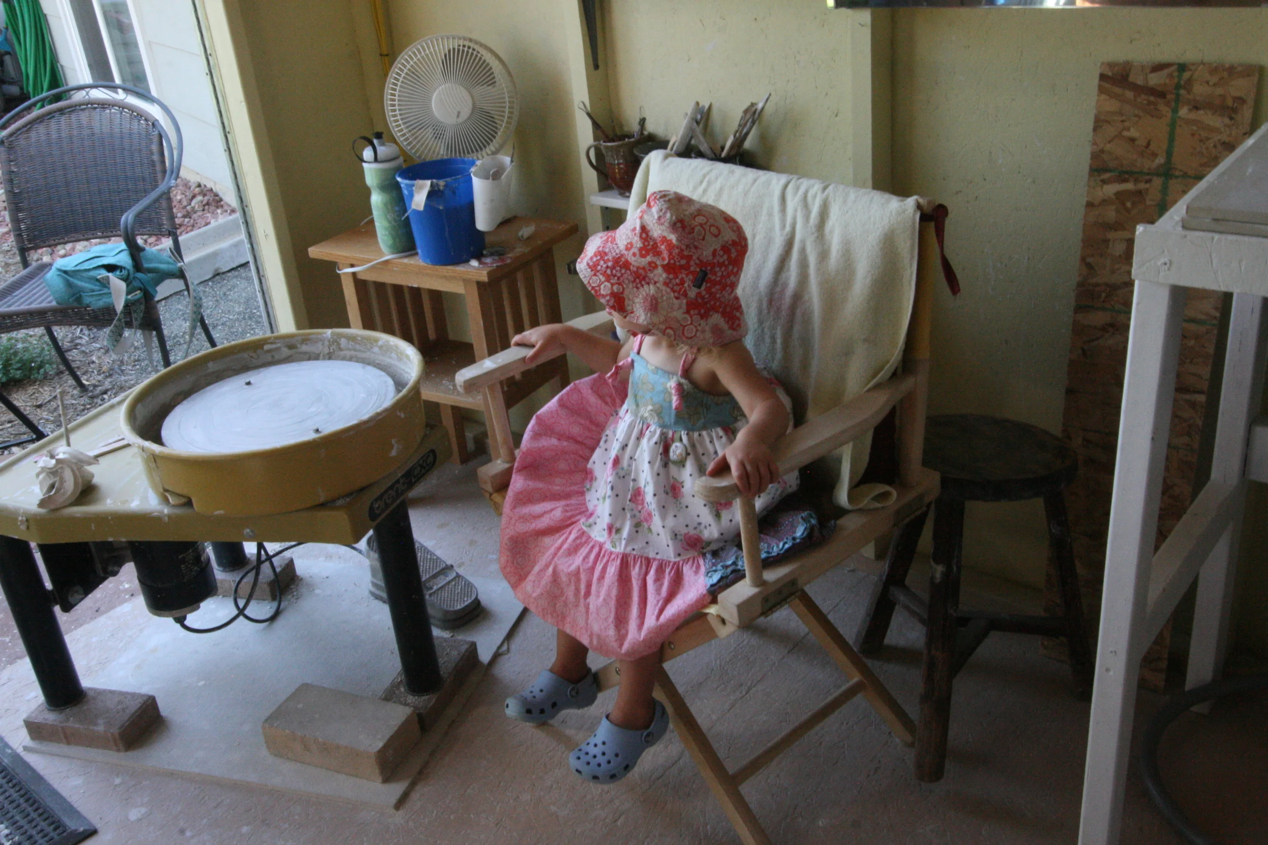 Melissa Beckwith pottery studio