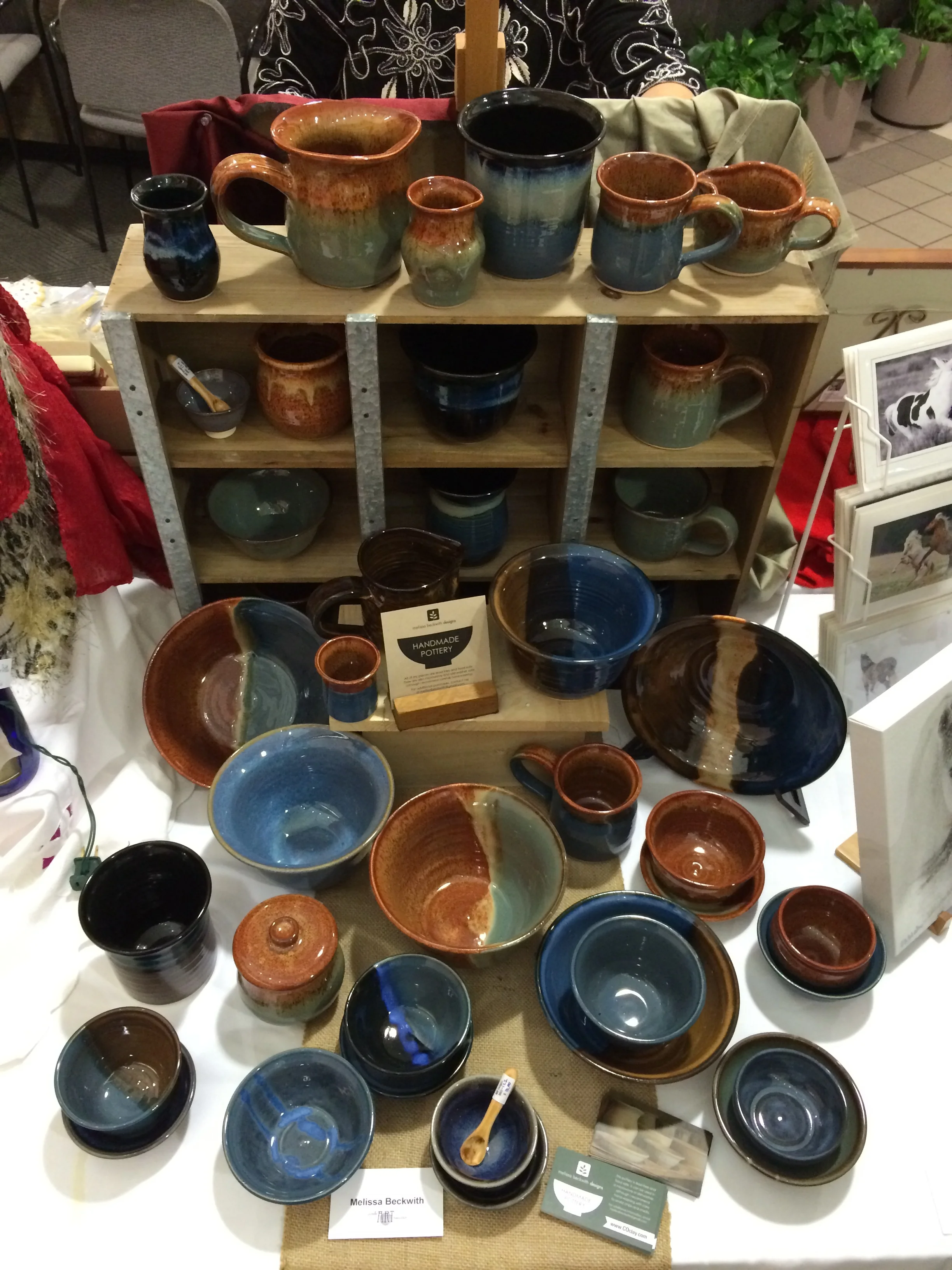 Pottery by Melissa Beckwith