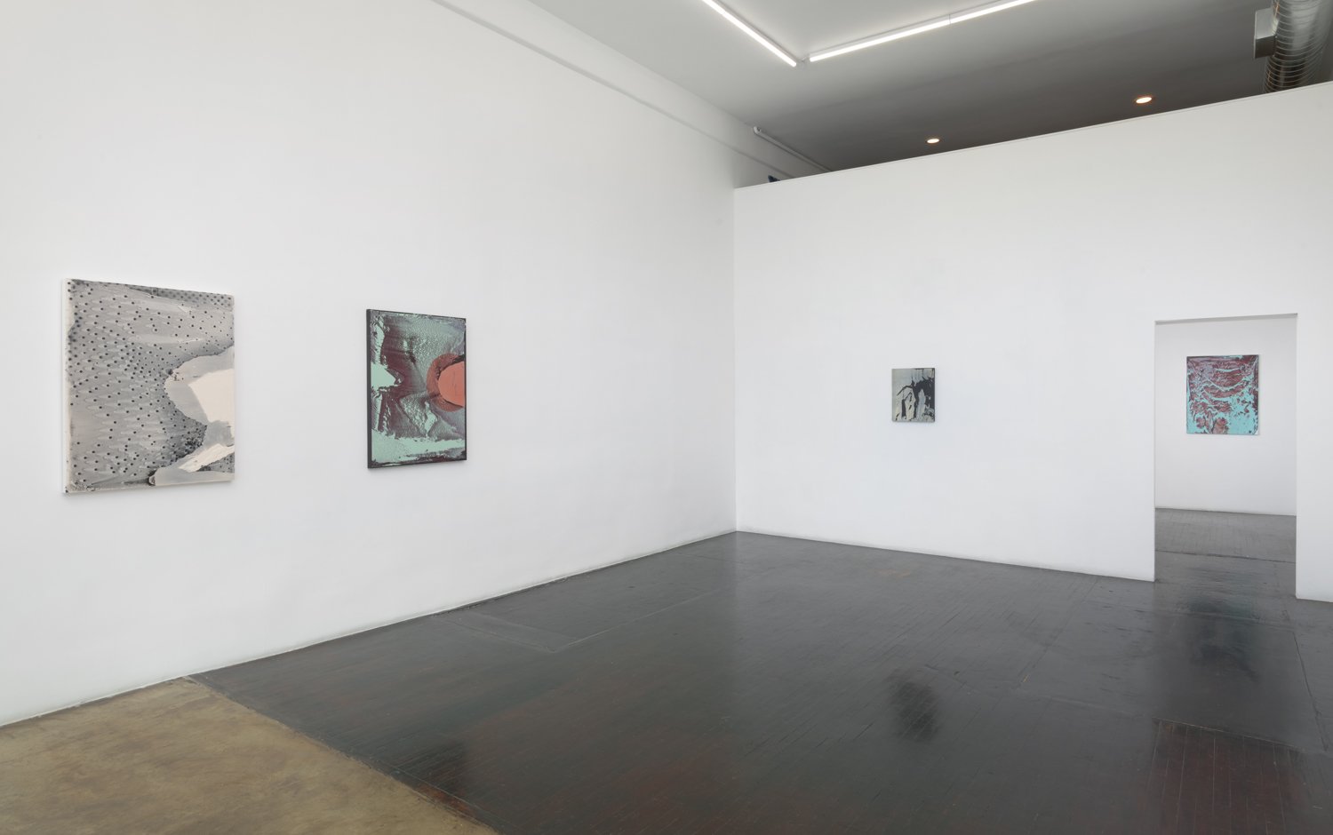 Installation views, Floating Windows, AF Projects, Los Angeles, 2022, photo: Robert Wedemeyer   