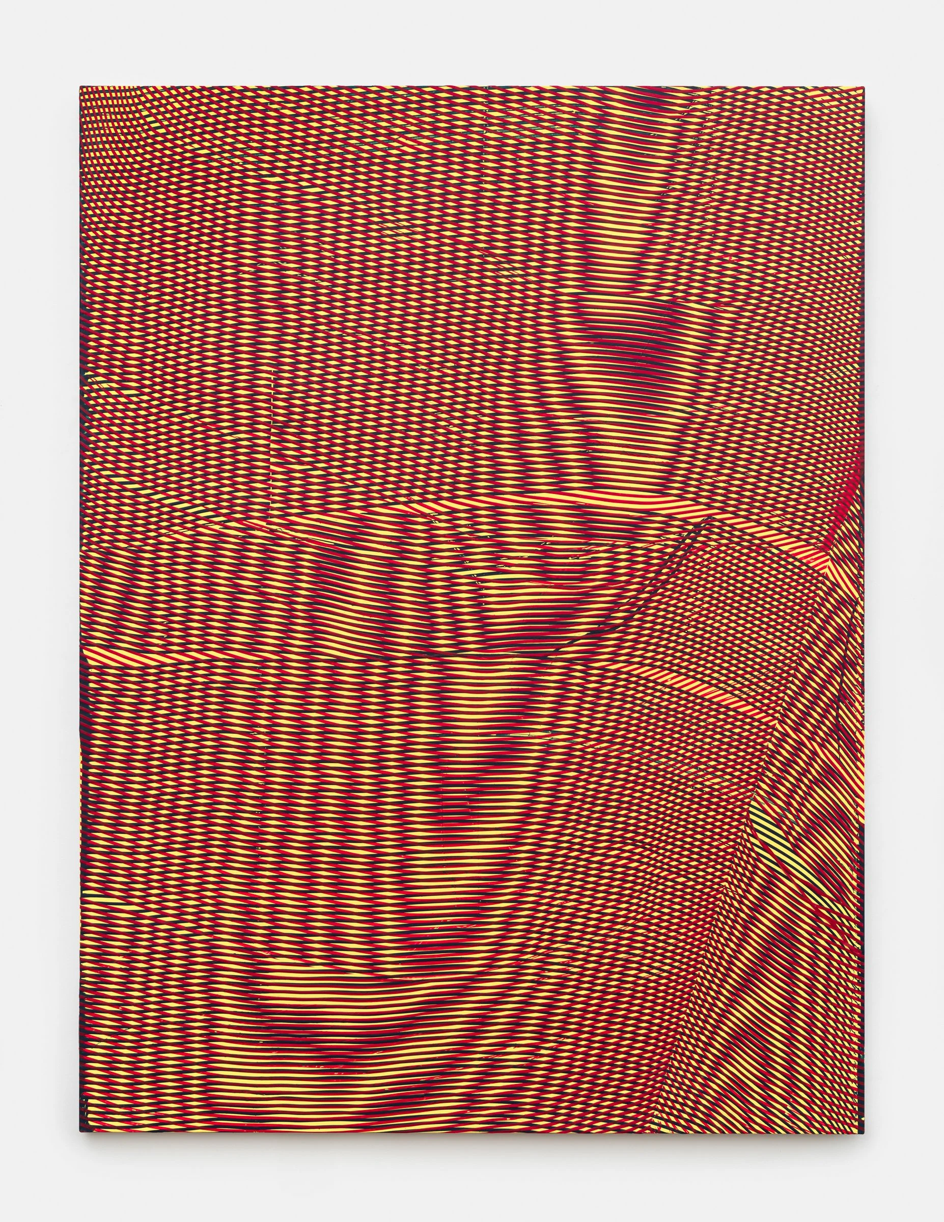 Chorus , 2024, acrylic on canvas, 72” x 54”