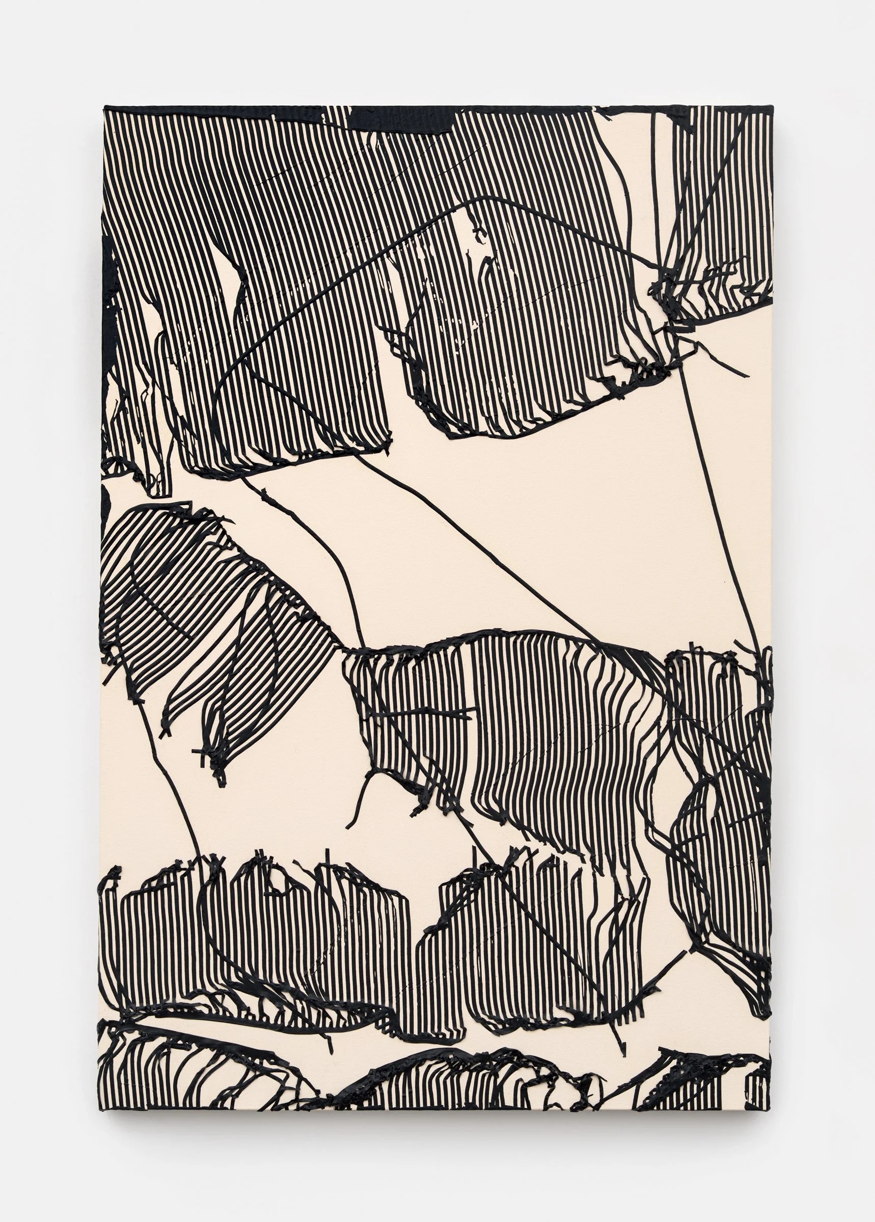 Microclimate,  2025, acrylic on canvas, 36” x 24”