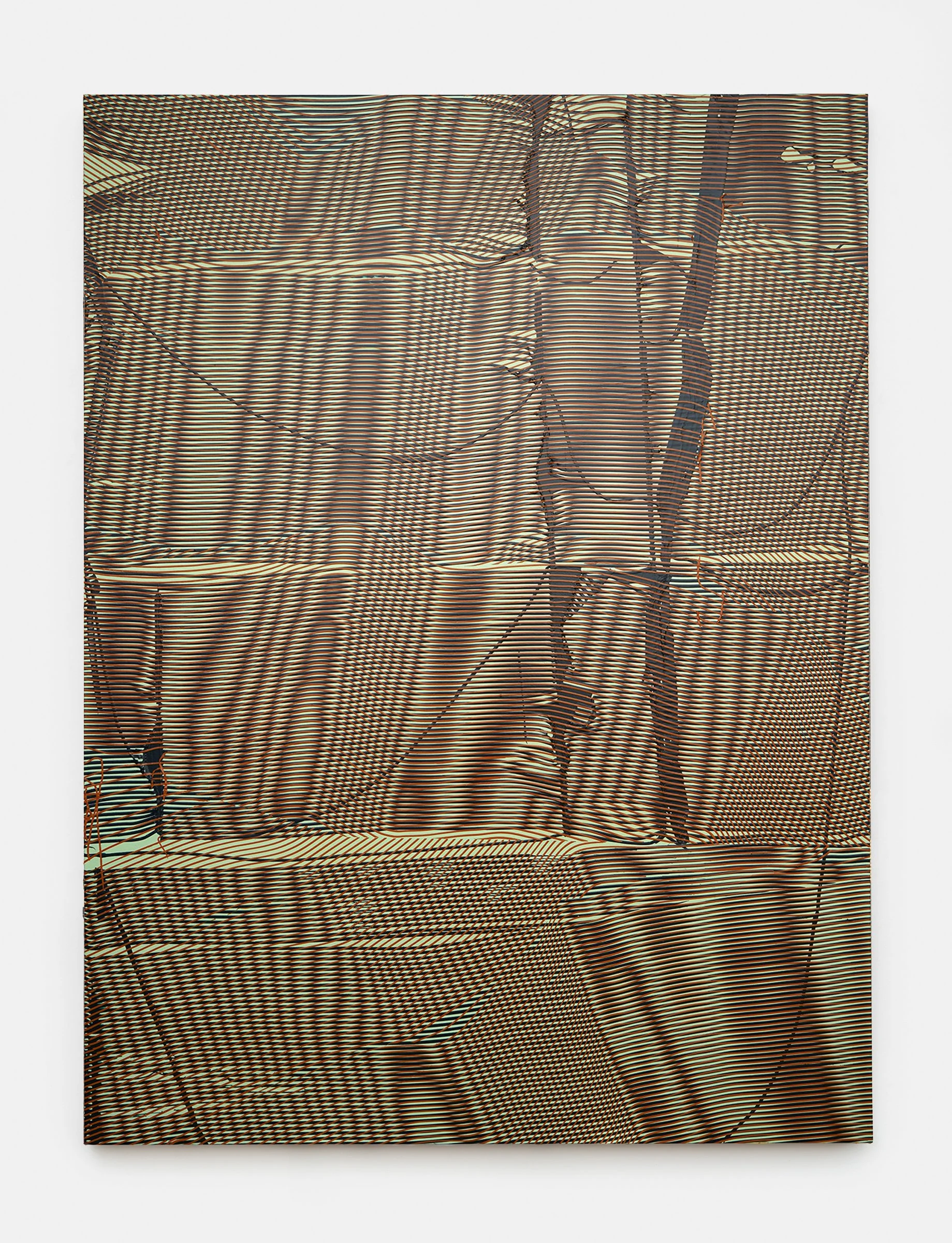 Untitled,  2025, acrylic on canvas, 82” x 60”