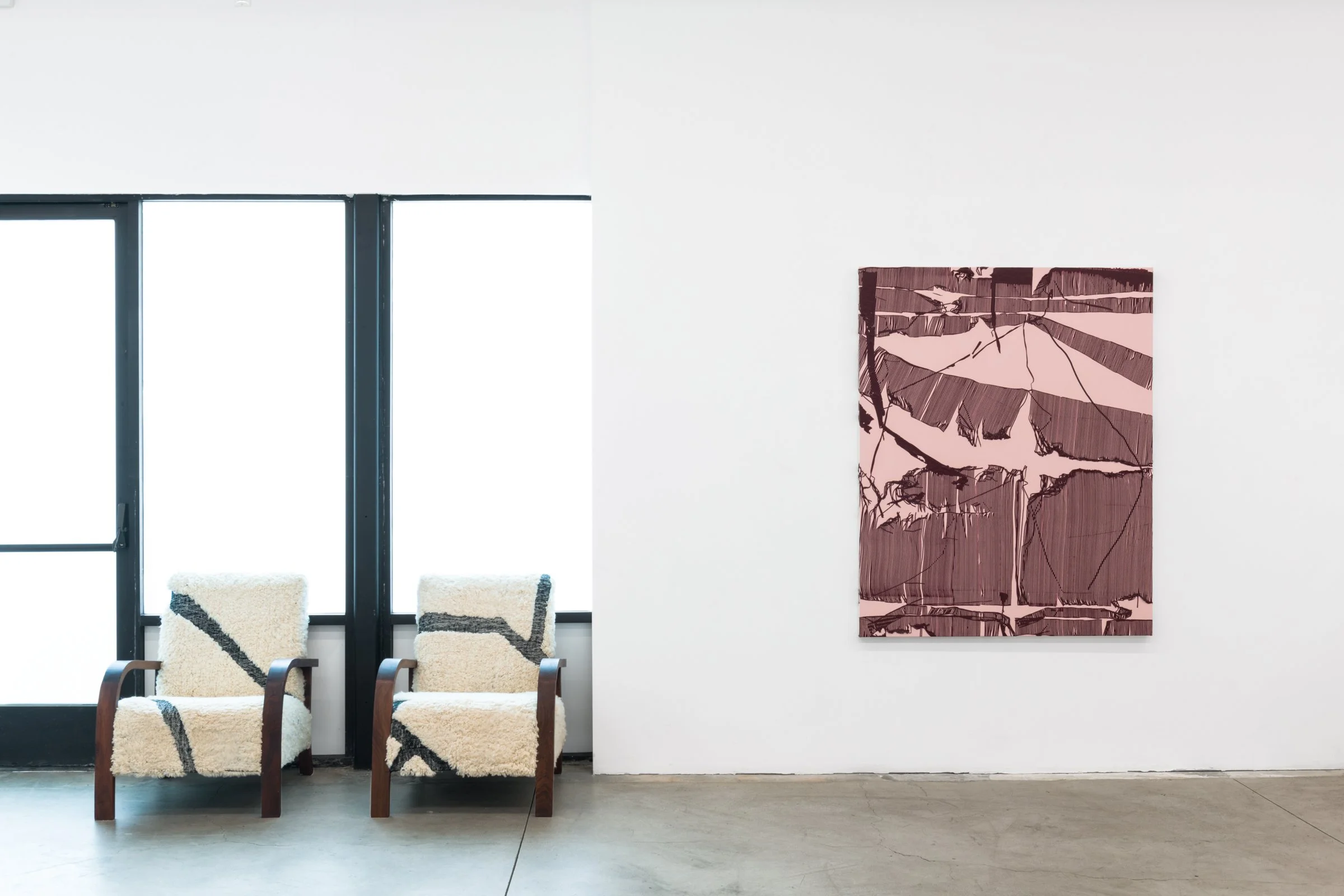  Installation view, Field Recordings, La Loma, Los Angeles, 2025, photo: Ruben Diaz 