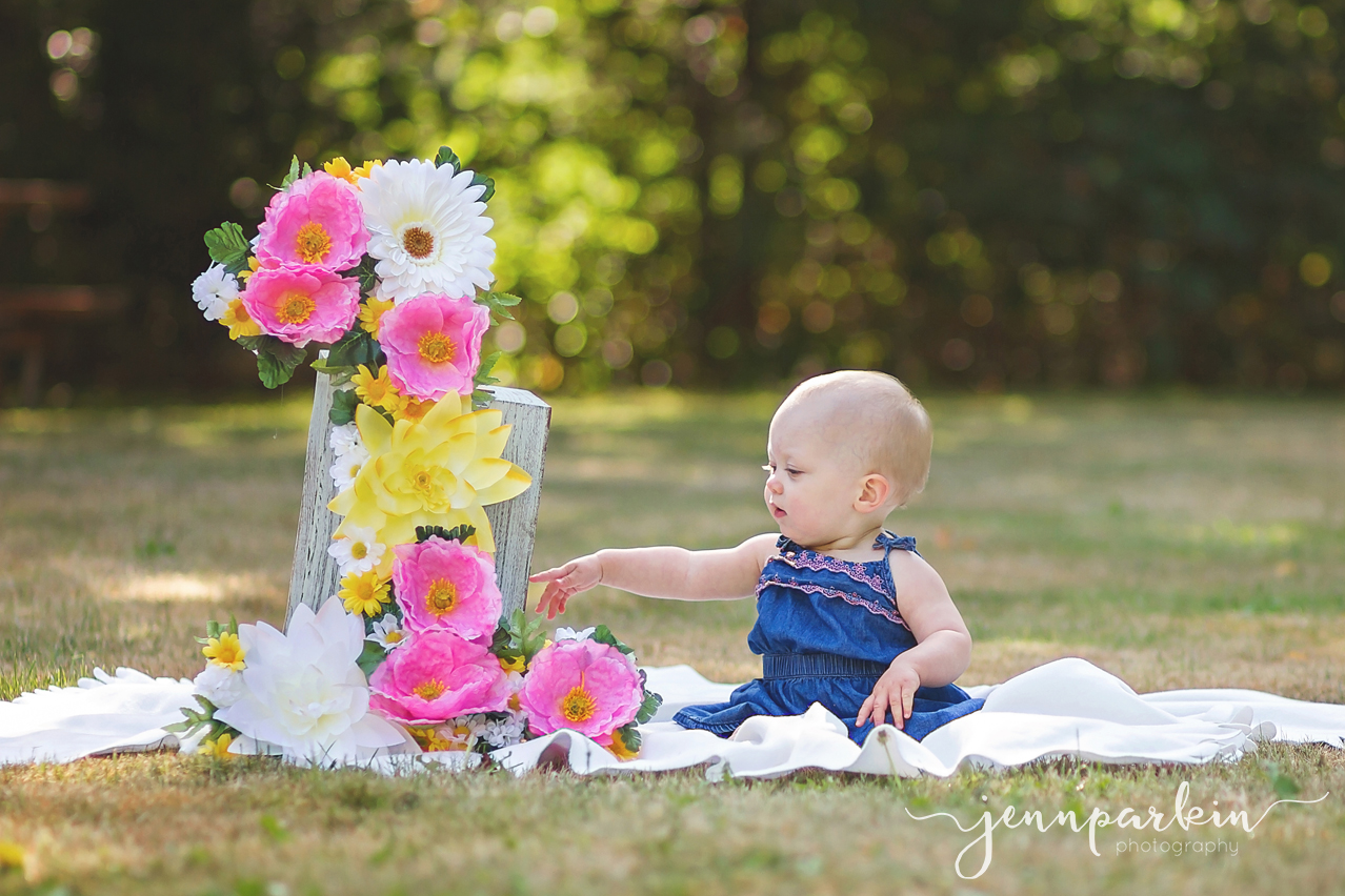 Powell River BC Baby Photographer First Birthday Family