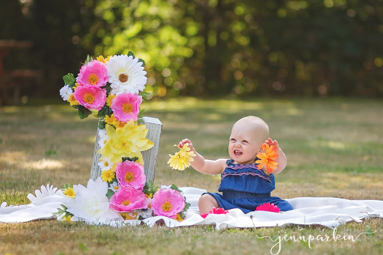 Powell River BC Baby Photographer First Birthday Family