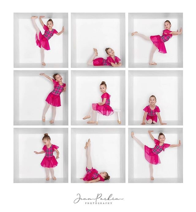 Gracie's dance costume might never see the big stage this year, but it sure looked good in the box pictures!