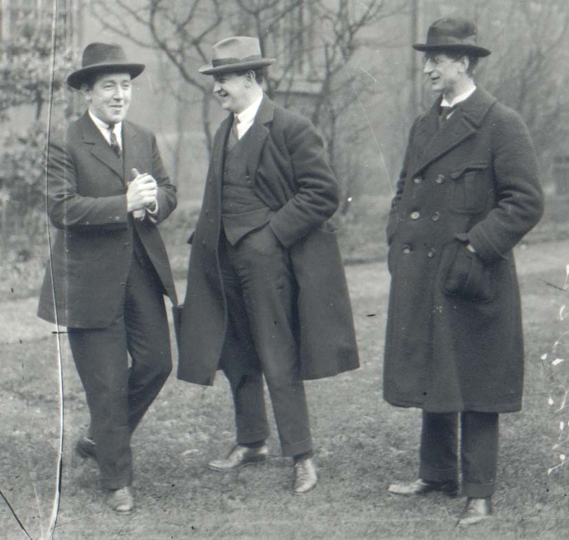 Harry Boland, Michael Collins and Eamon de Valera