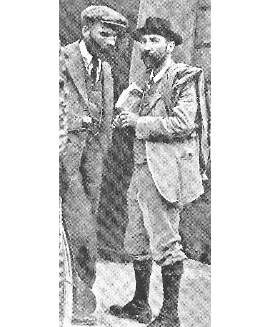 O'Brien (left) and Francis Sheehy-Skeffington