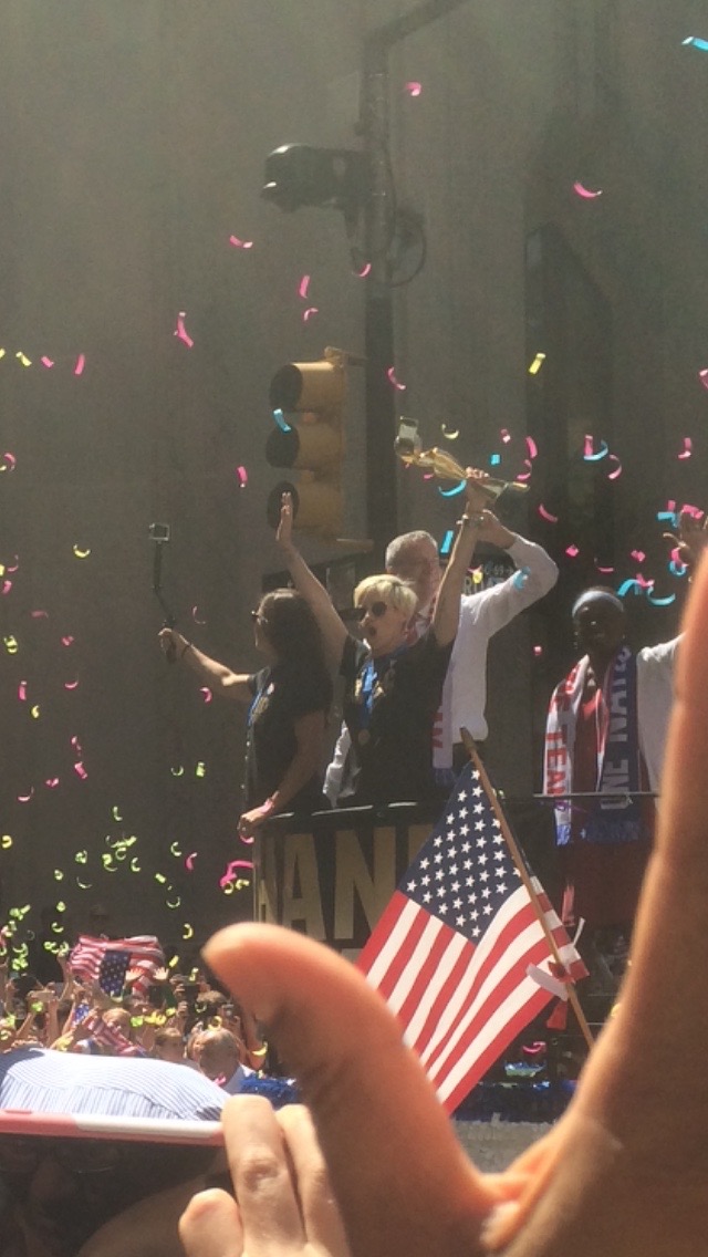 Ticker Day Parade that I Skipped work for