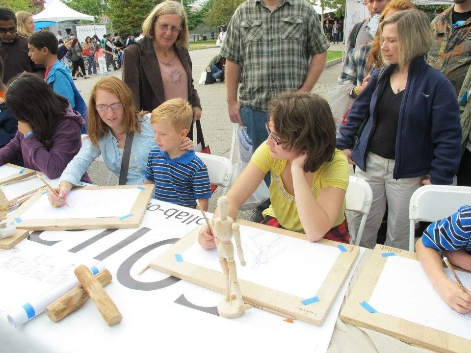 maker faire sketching .JPG