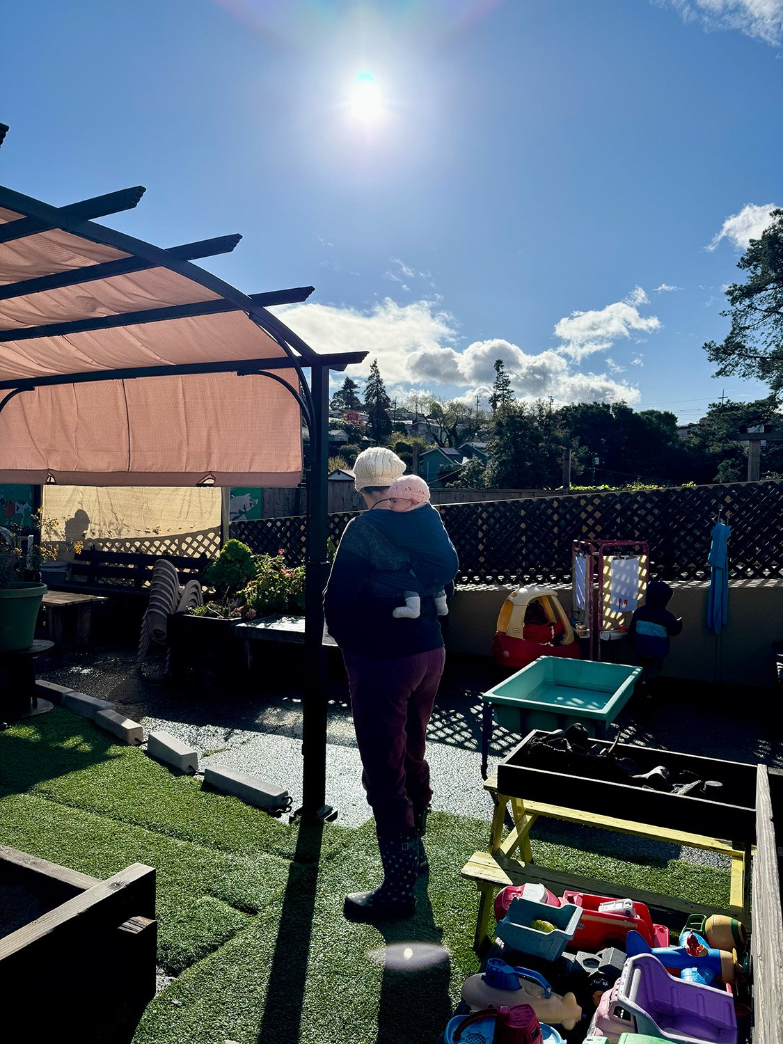 Navigating Skytown With A Newborn