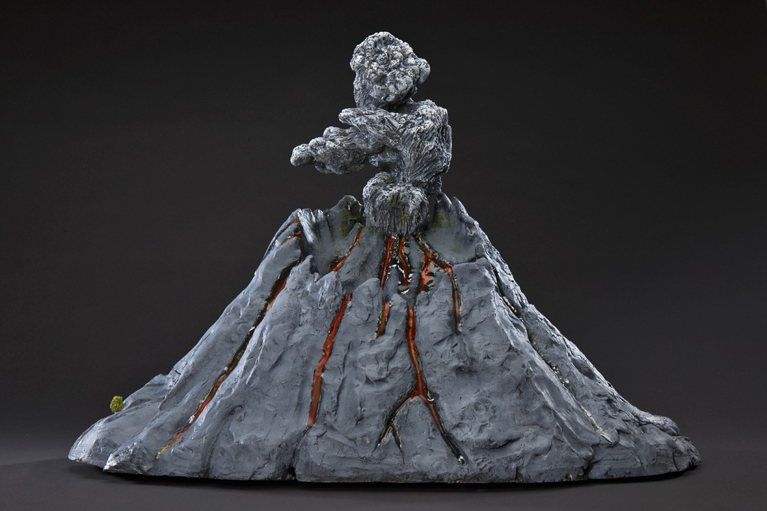 Happy Ending , 2010; Media: Ceramic, glaze; 20 x 18 x 20 inches