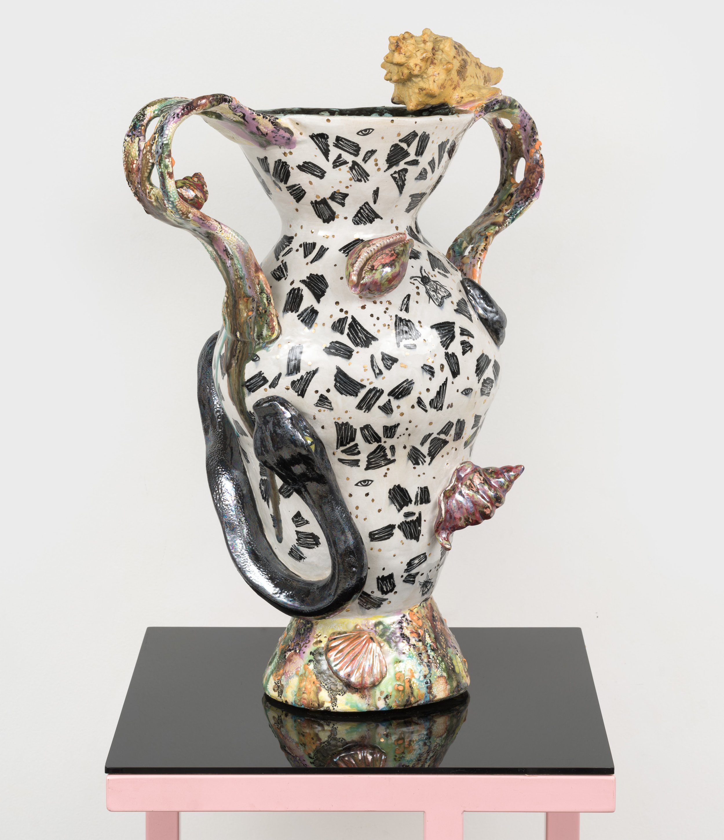   Shell Vase with Snake  (View 2) 