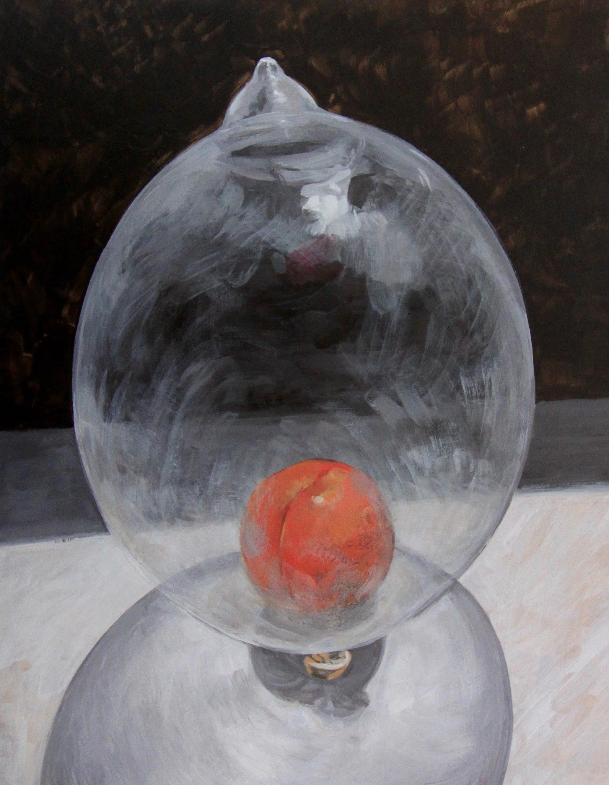 Immaculate (Inflated Condom with Peach) 