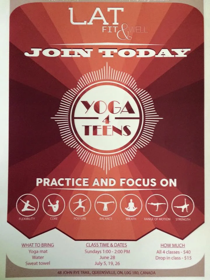 SUMMER YOGA FOR TEENS