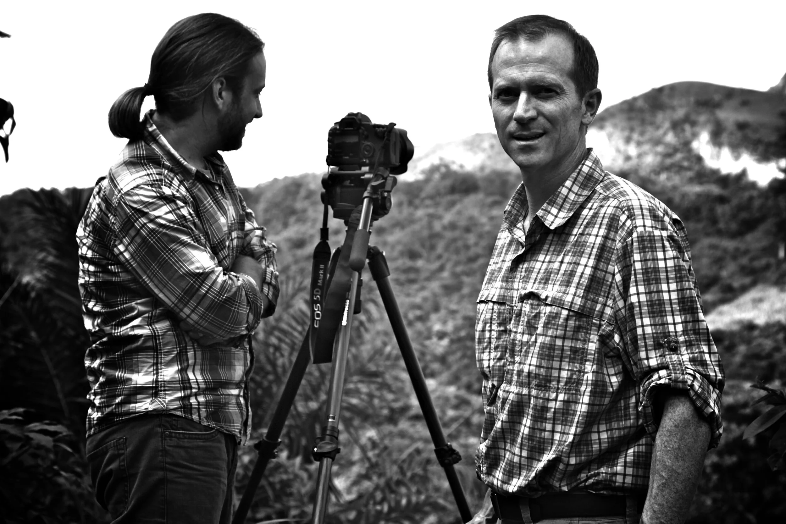Director-Producer Michael Matheson Miller and DP-Editor Simon Scionka capture the lush landscapes of Ghana.