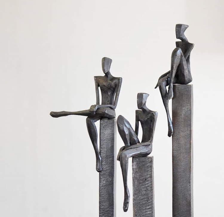 Nando Kallweit, Small Pieces; Bronze