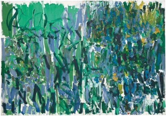 Joan Mitchell, No Rain, 1976. Collection of Museum of Modern Art (MoMA; NYC). © Estate of Joan Mitchell.