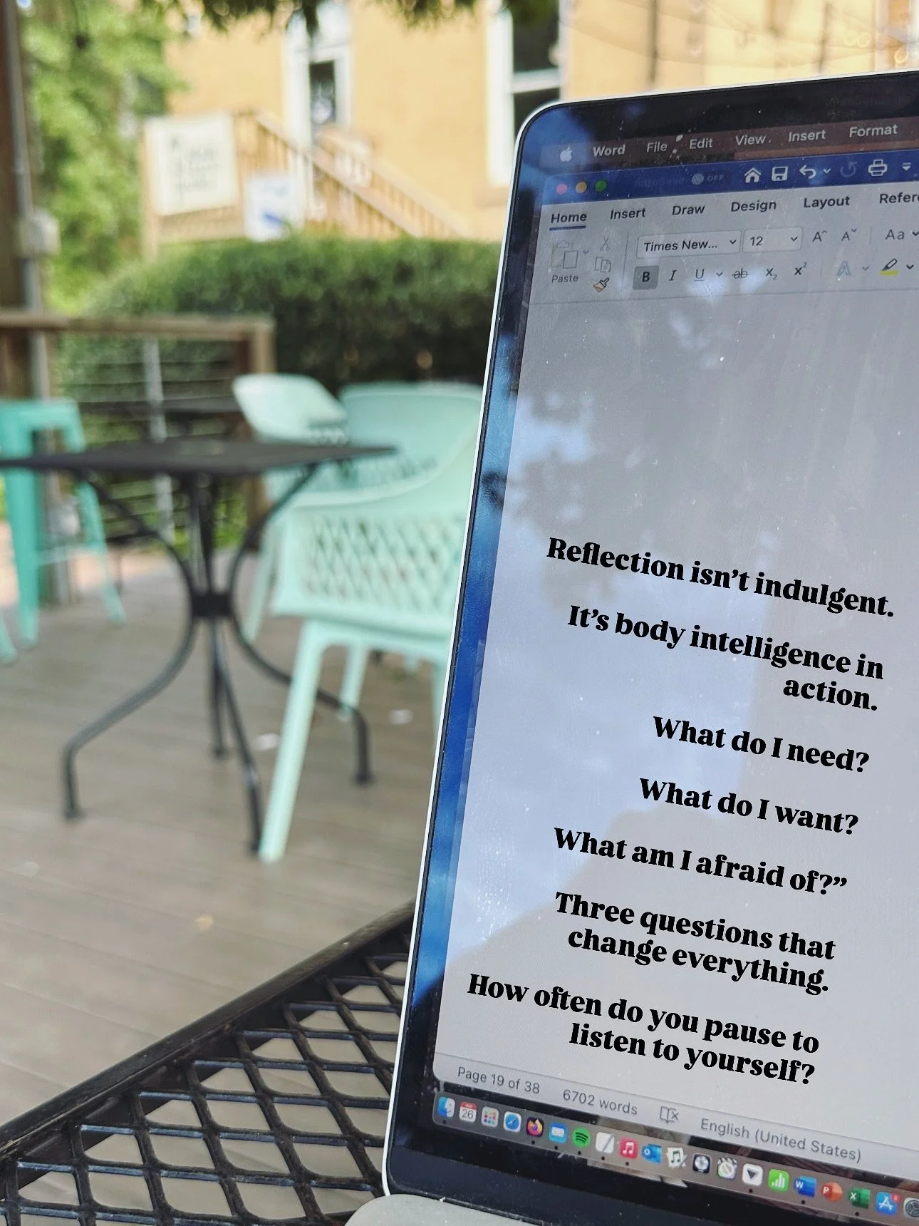 September Reflections