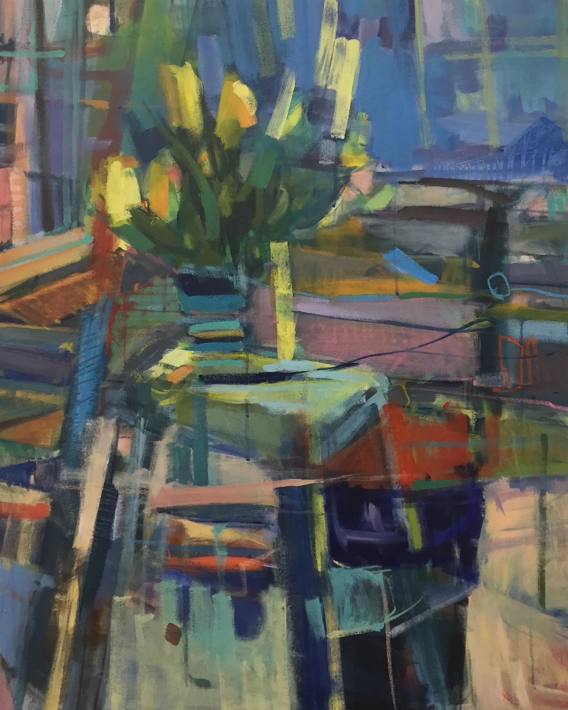 Studio with Tulips