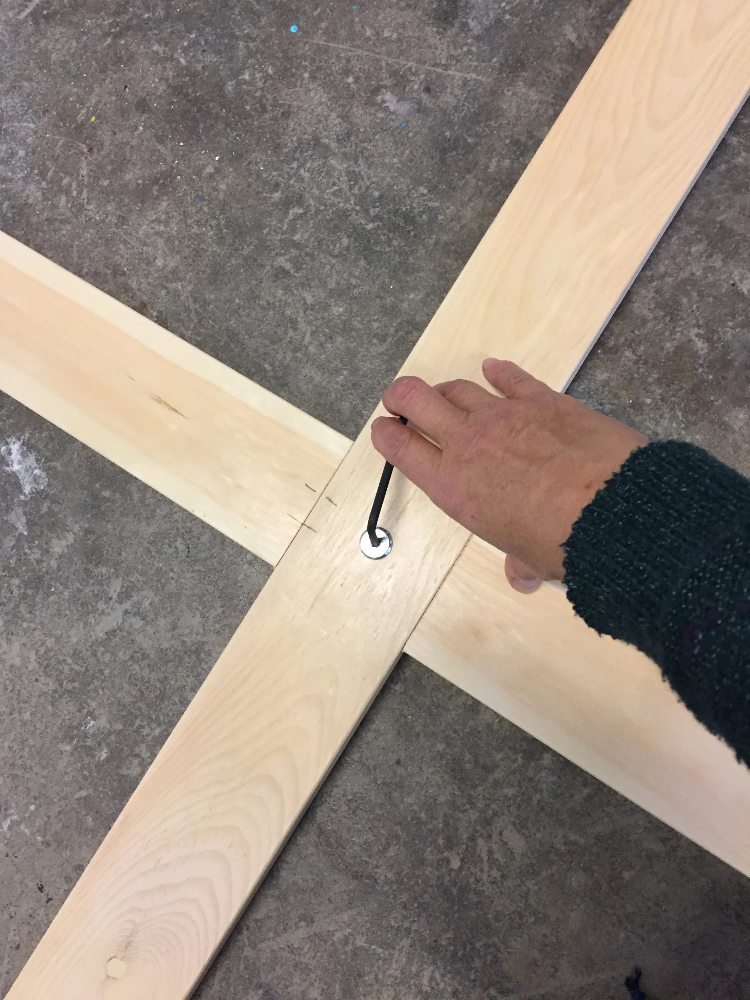 Upper Canada Stretchers made them super easy to build.