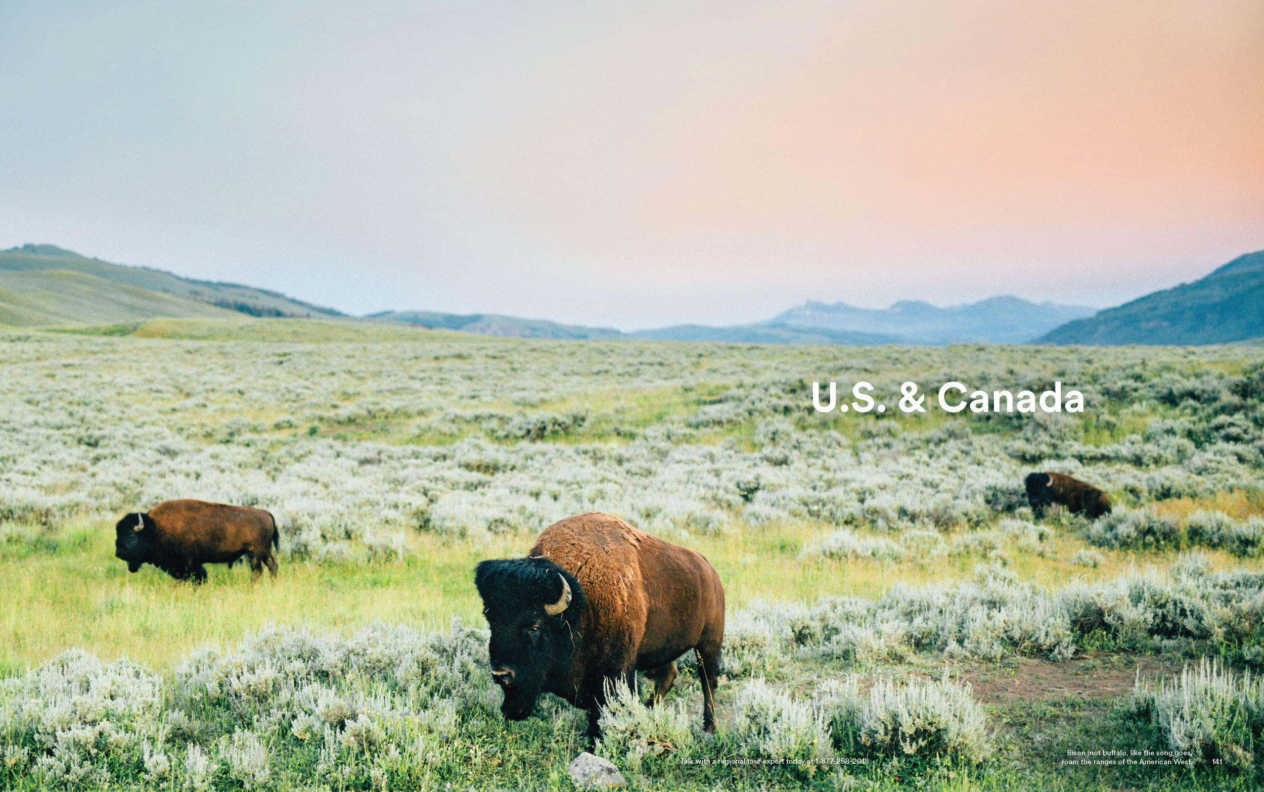 Product is interspersed with editorial content, and we refreshed our tour copy to bring these unique travel experiences to life.