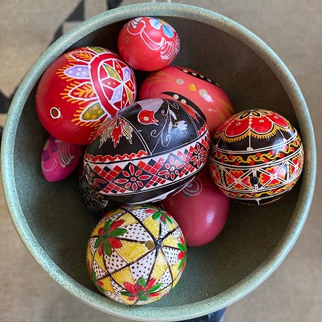 These ornaments have weathered a lot and so will we. Happy Easter everyone. Xoxo