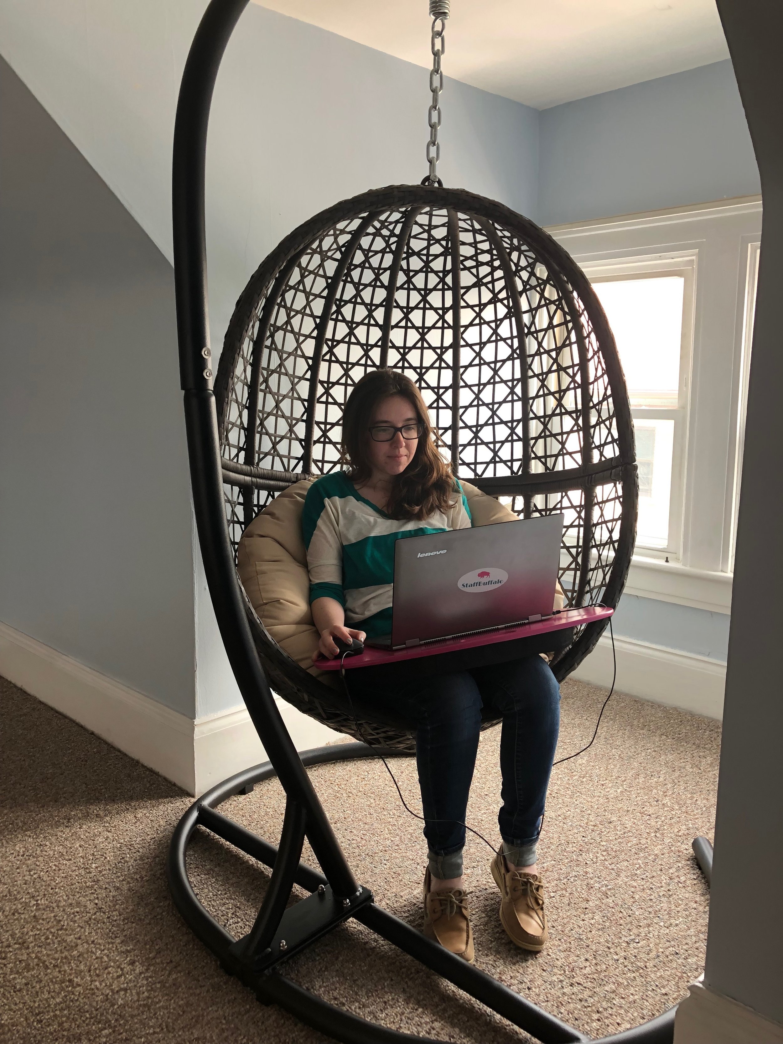 "Egg Chair" on the 3rd Floor