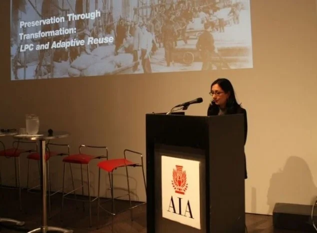 Oculus : the report about the "Preservation through Transformation" panel at the NYC Center for Architecture, moderated by Caterina Roiatti 