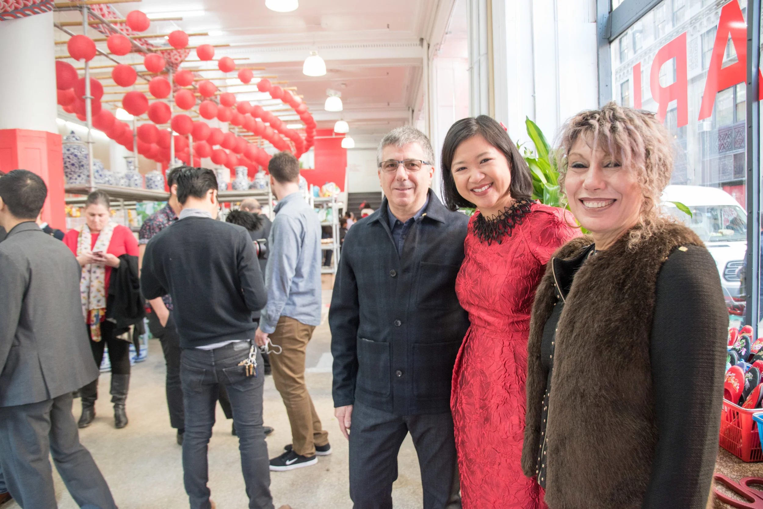 TRA studio architecture, Pearl River Mart, Pop Up, Ribbon Cutting