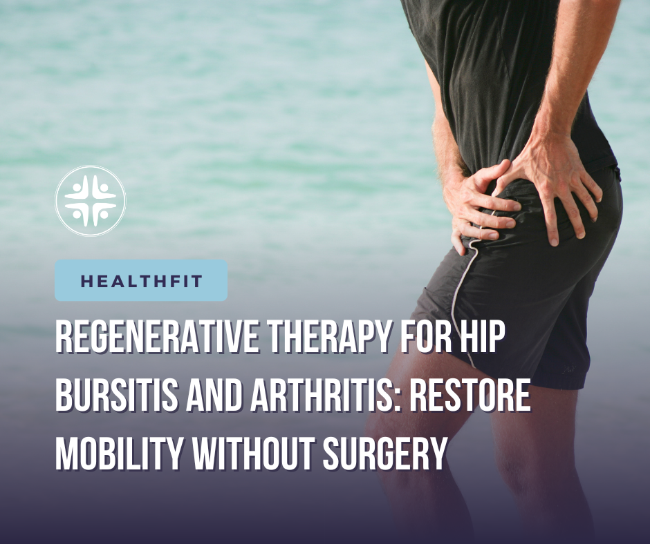 Regenerative Therapy for Hip Bursitis and Arthritis in Pasadena, CA: Restore Mobility Without Surgery