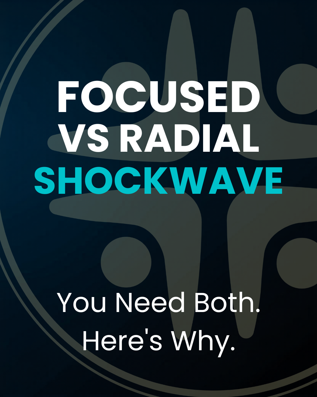 Focused vs. Radial Shockwave: Why One Machine Isn't Enough
