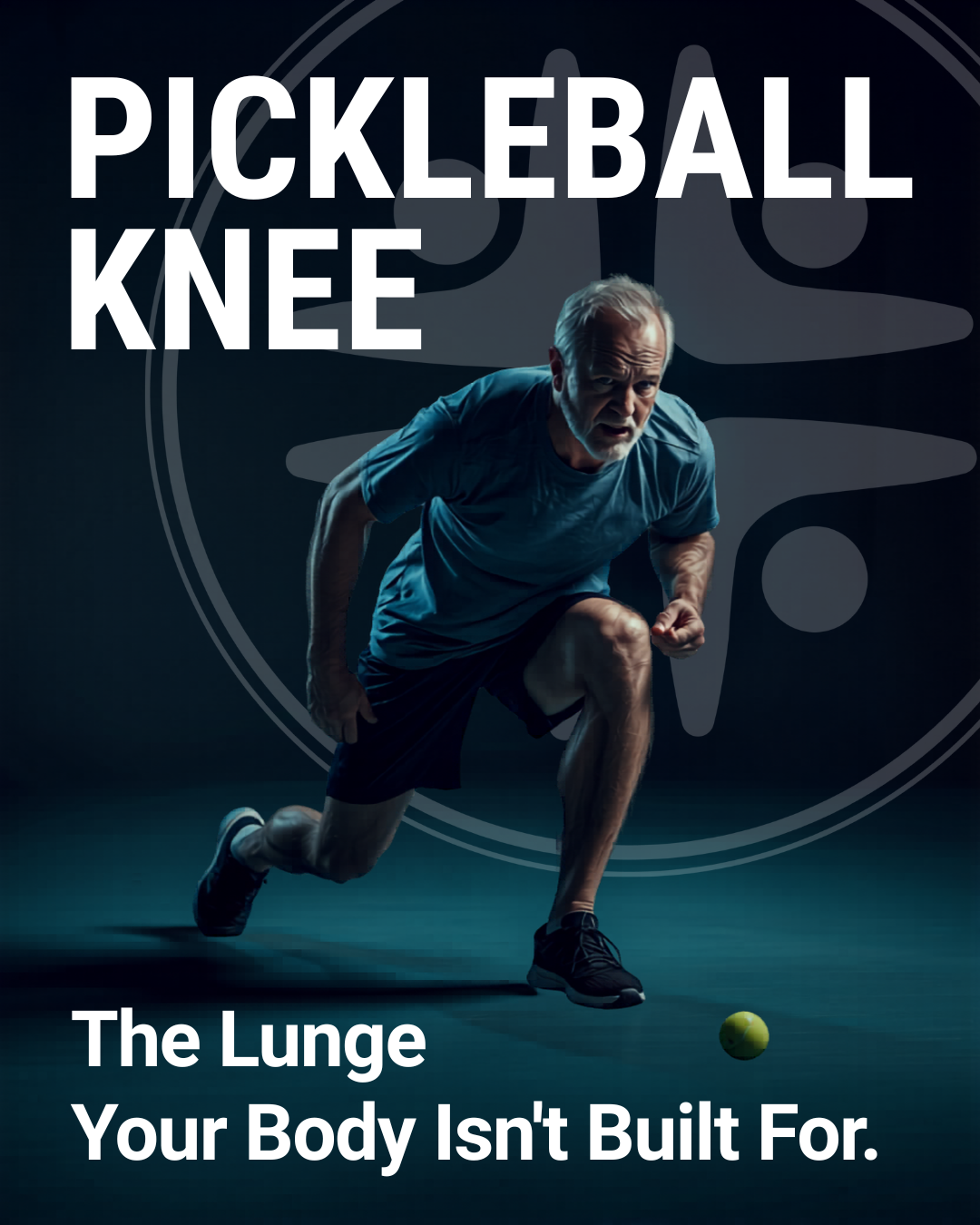Pickleball Knee: The Lunge Pattern Your Body Was Never Trained For