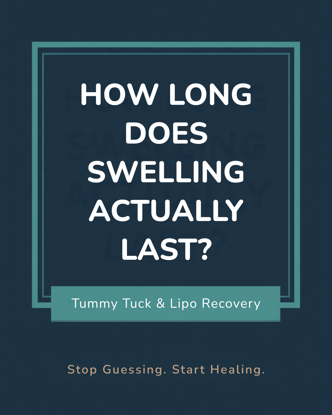 Tummy Tuck and Liposuction Recovery: How Long the Swelling Actually Lasts