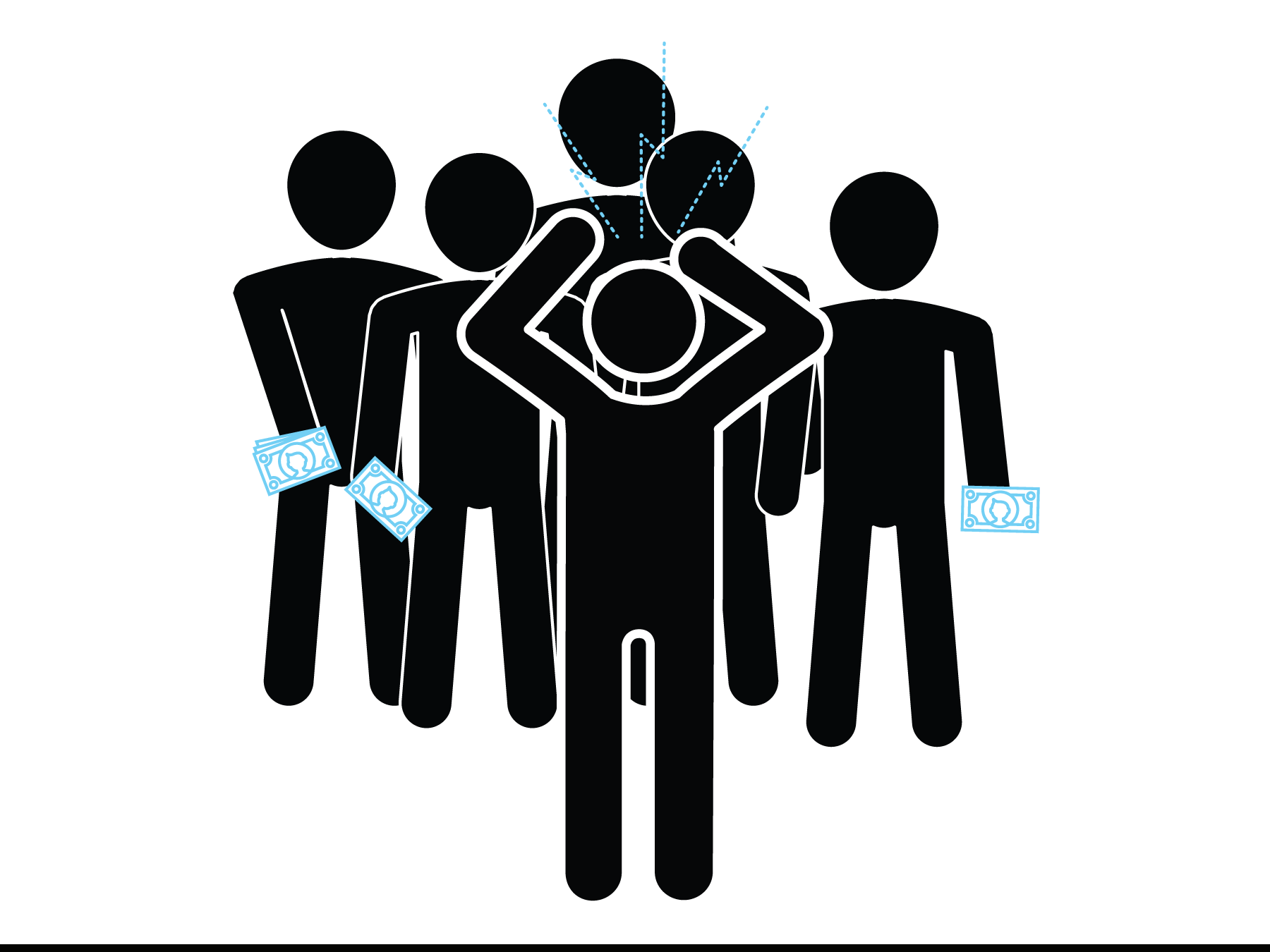  Payment followup is always annoying. Pre-estimated cost can alter a lot depending on the people who show up. 