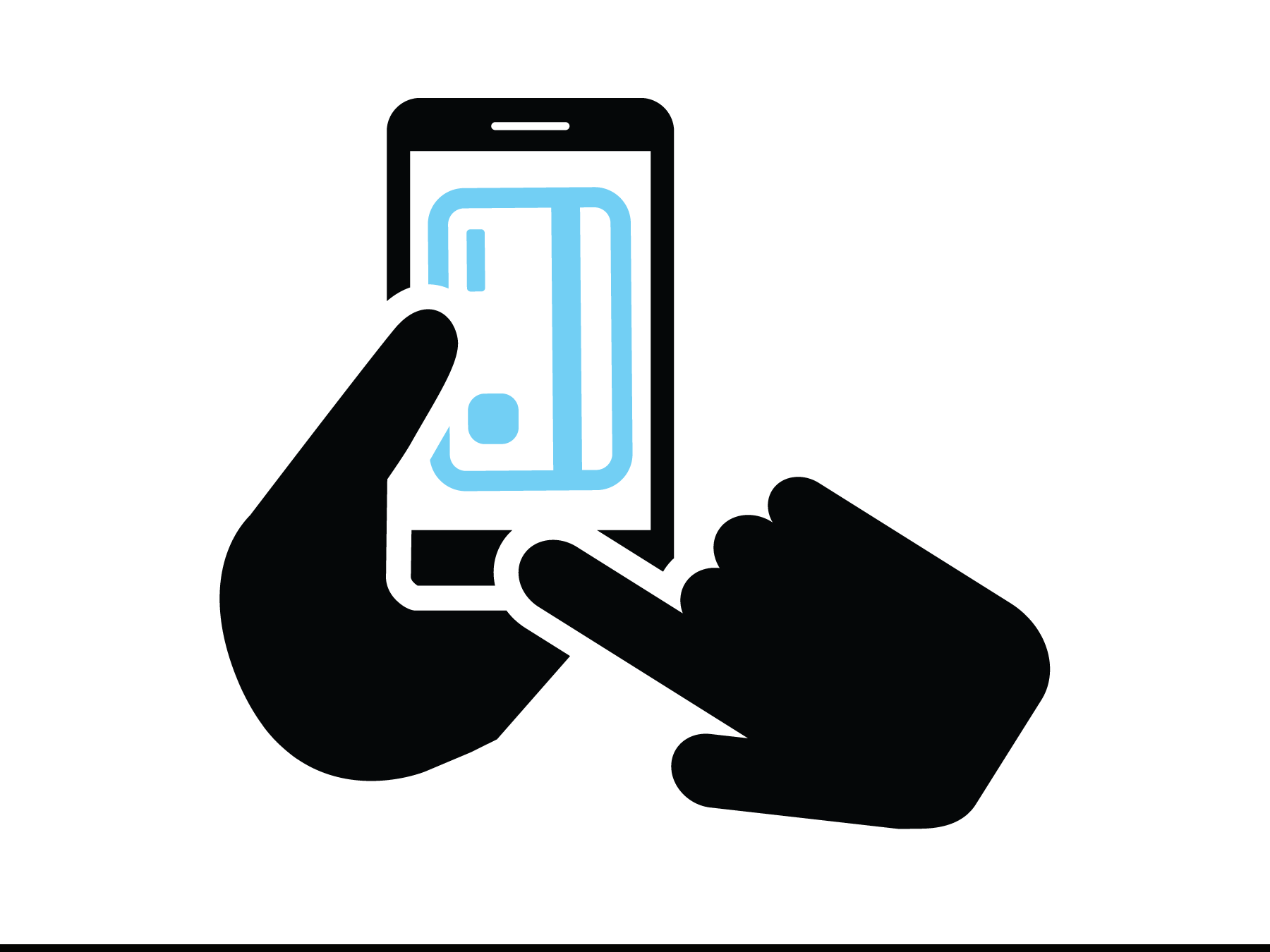  It uses the safest means of security, your fingerprint. Then when the credit card flips you swipe on the magnetic part as confirmation. 