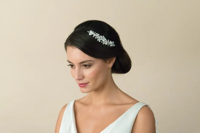 Freshwater Pearl bridal comb