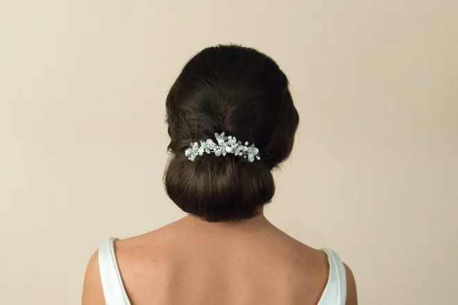 Freshwater Pearl bridal comb