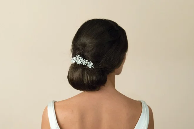 Freshwater Pearl bridal comb