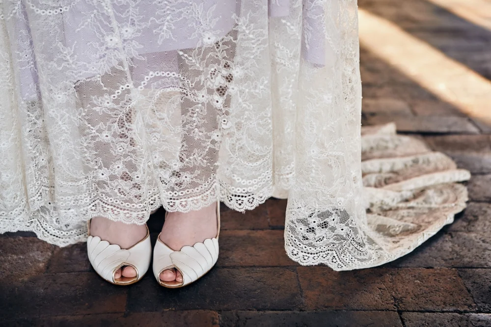 Rachel Simpson shoe Ada Ivory