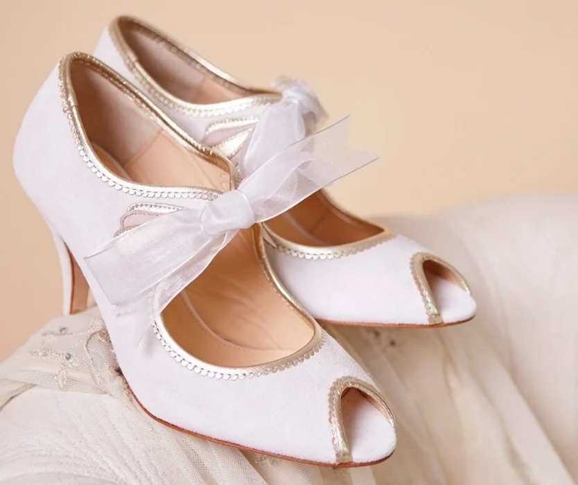 Rachel Simpson shoe Agnes Ivory