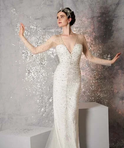 drew barrymore sequin dress