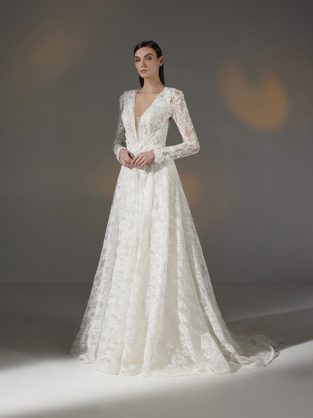 knee length dresses for ladies White One Jianna Size 10 Wedding Dress Lace Mermaid Bridal