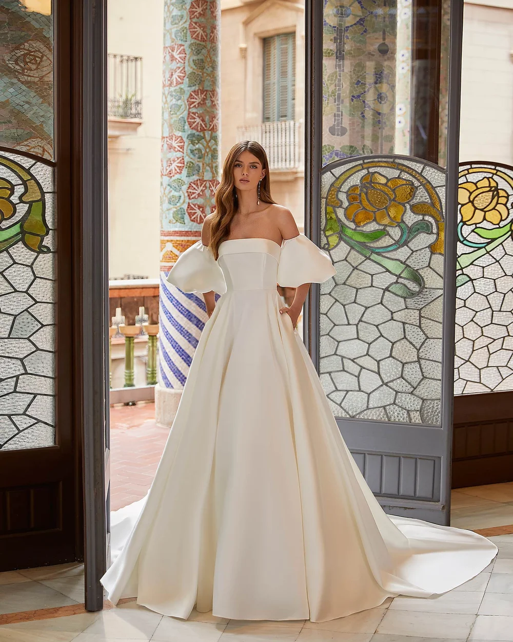 reception dresses Andrea and Leo Couture WL025 Short Wedding Dress Dress 14 / Off White Nutcracker Christmas Dress, Girls, The romantic neckline beautifully Color:WHISPER BLUE women's