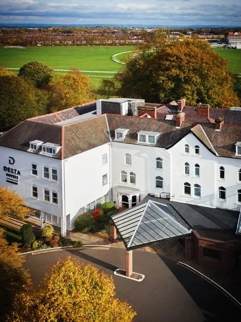 Lovely meeting more brides-to-be at @york.delta - the Marriott on Tadcaster Road ! 🤍 Our lovely Kelly was at the show sharing her bridal expertise. The hotel&rsquo;s elegant setting made for a charming backdrop, and we look forward to seeing you at 