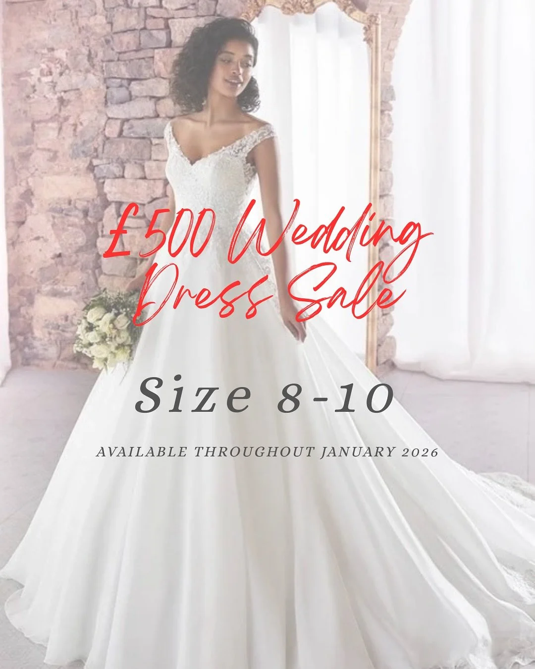 &pound;500 Wedding Dress Sale - Sizes 8-10 🤍

As we move into the final weeks of our wedding dress sale, we&rsquo;re sharing a closer look at what&rsquo;s available in sizes 8&ndash;10 🤍

These are sale gowns, each now &pound;500, ready to take hom