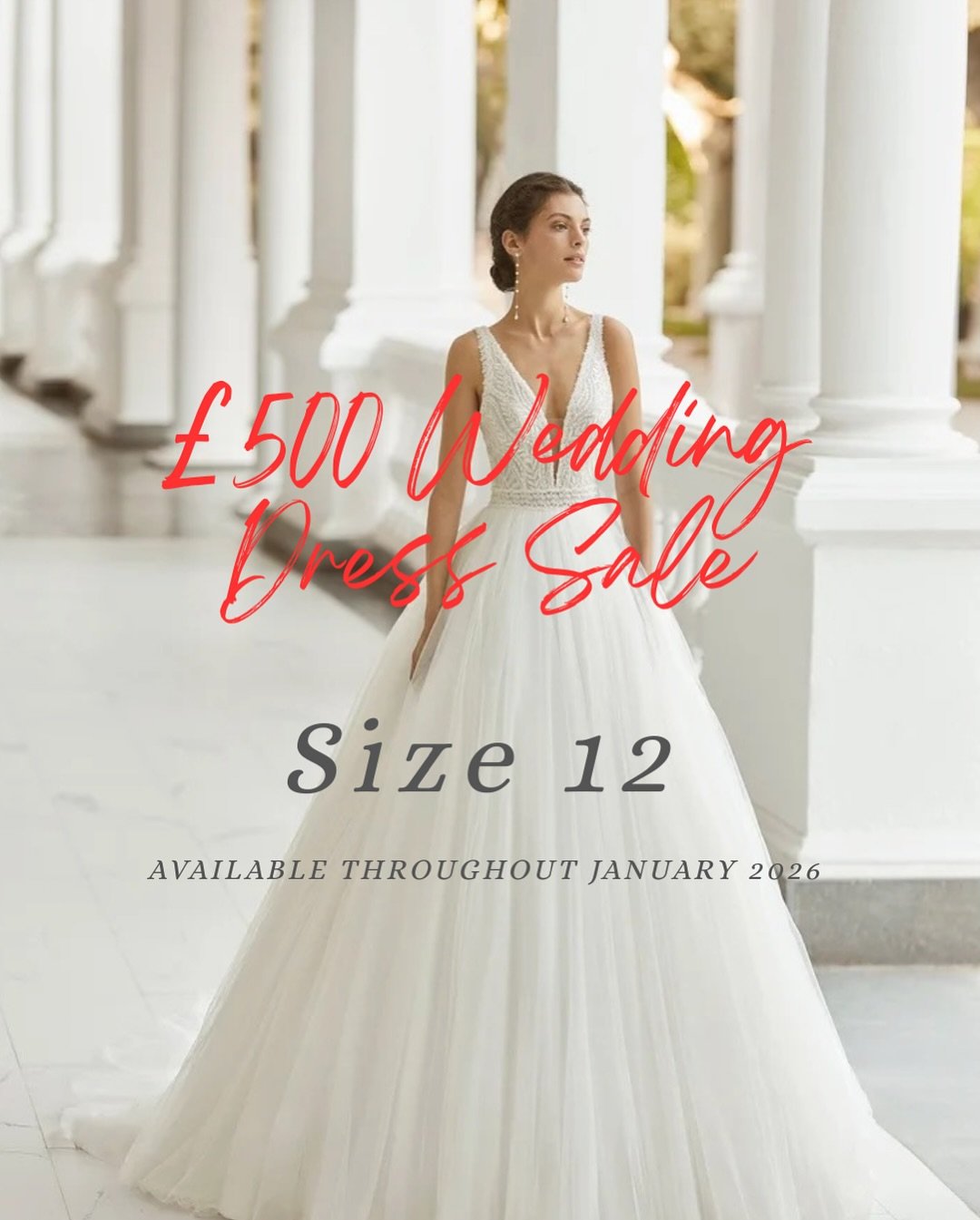 &pound;500 Wedding Dress Sale - Size 12 🤍

Whether you&rsquo;re searching for a beautiful main gown or a second dress to change into for your reception, we have a wonderful selection of size 12 sale dresses ready to be discovered 🤍

From timeless A