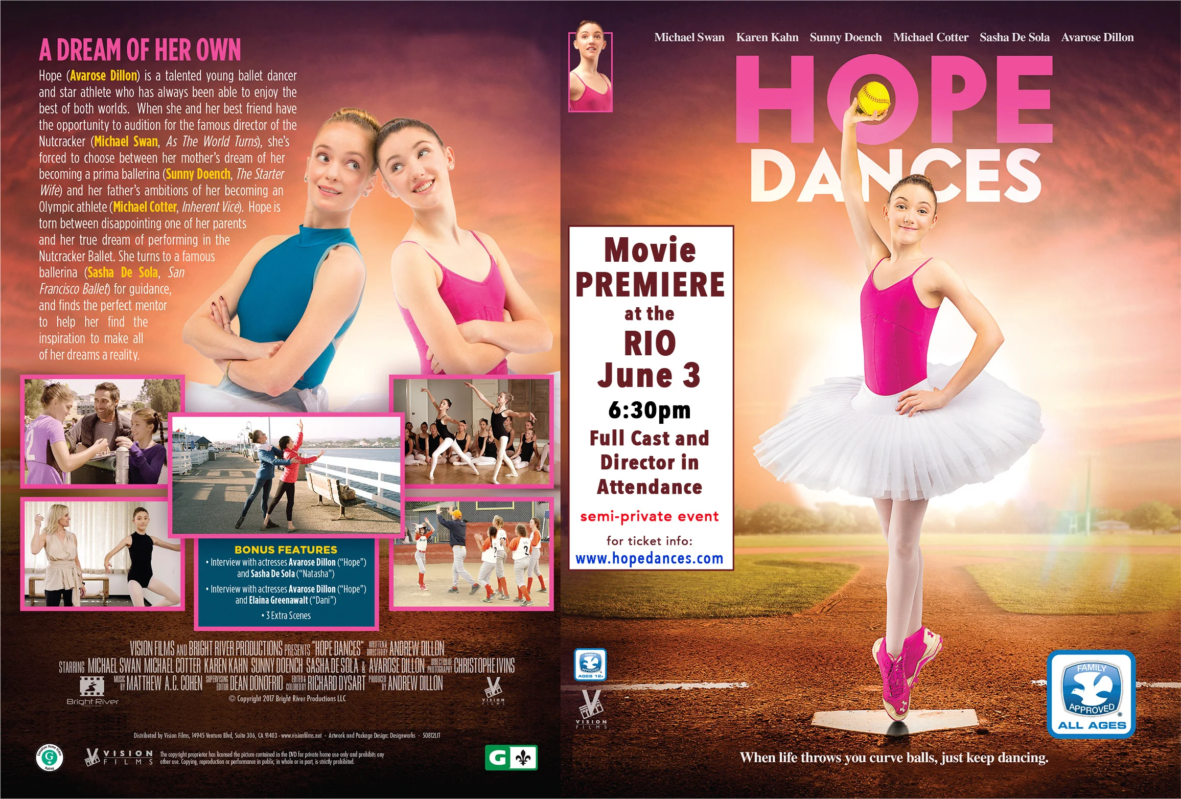Hope Dances - Movie Premiere - SOLD OUT